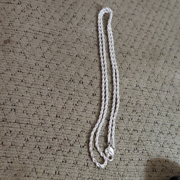 925 Turquoise pendant and chain - Picture 5 of 6